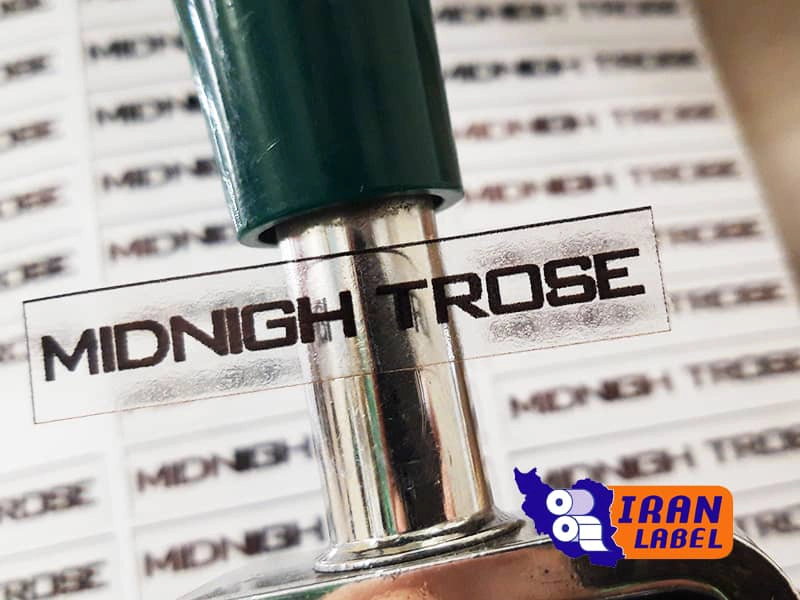 چاپ لیبل شیشه‌ای در تهران